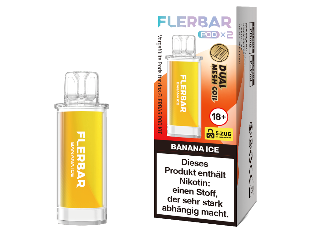 Flerbar - POD - 2ml Prefilled Pods (2 Stück pro Packung)