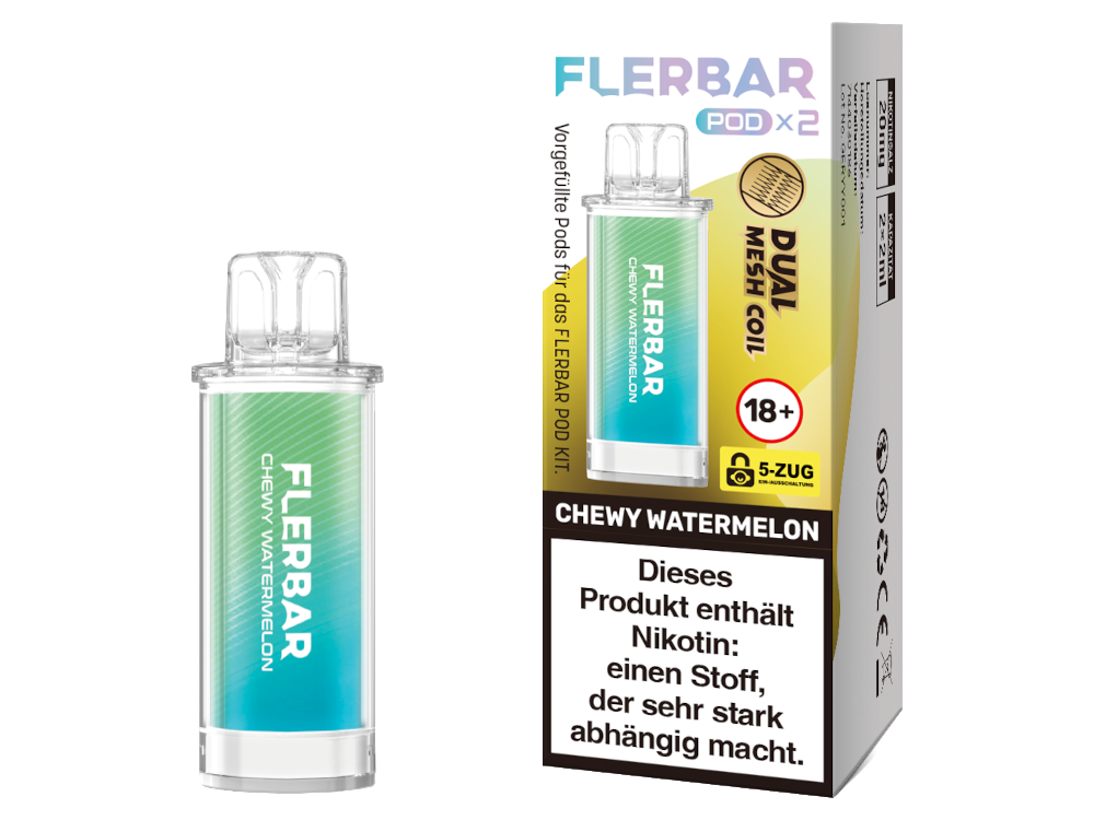 Flerbar - POD - 2ml Prefilled Pods (2 Stück pro Packung)