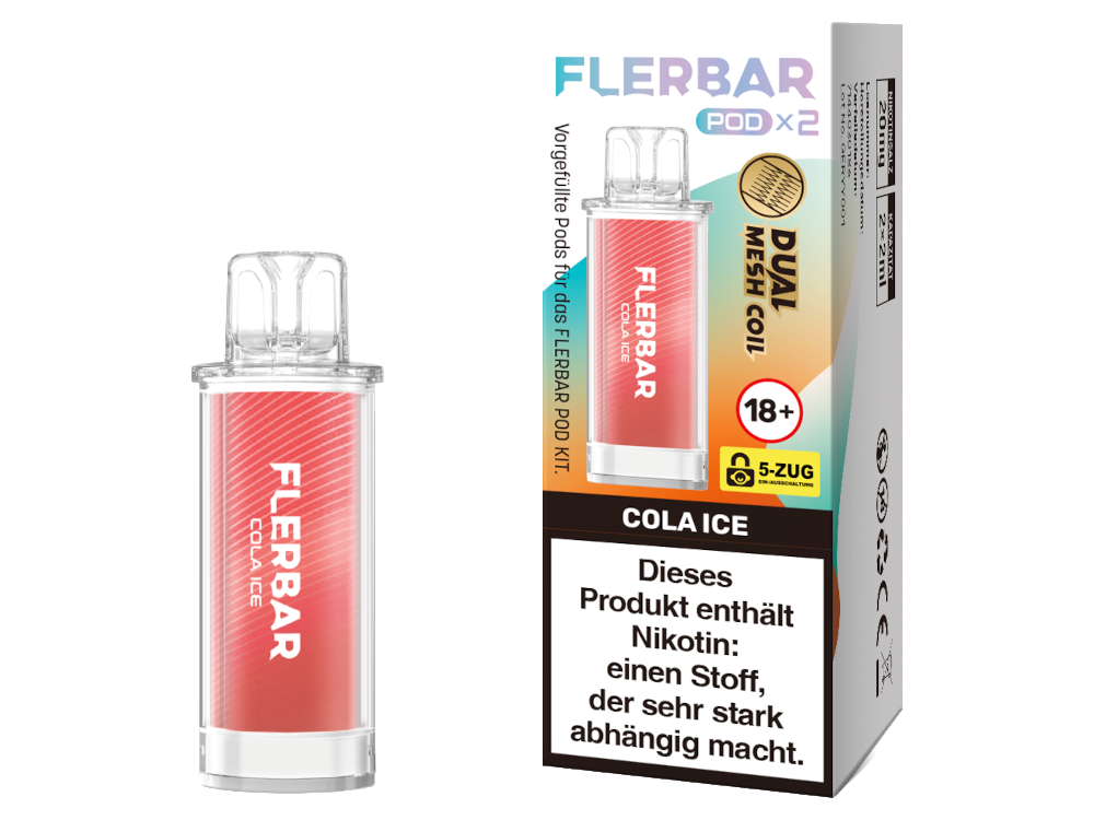 Flerbar - POD - 2ml Prefilled Pods (2 Stück pro Packung)