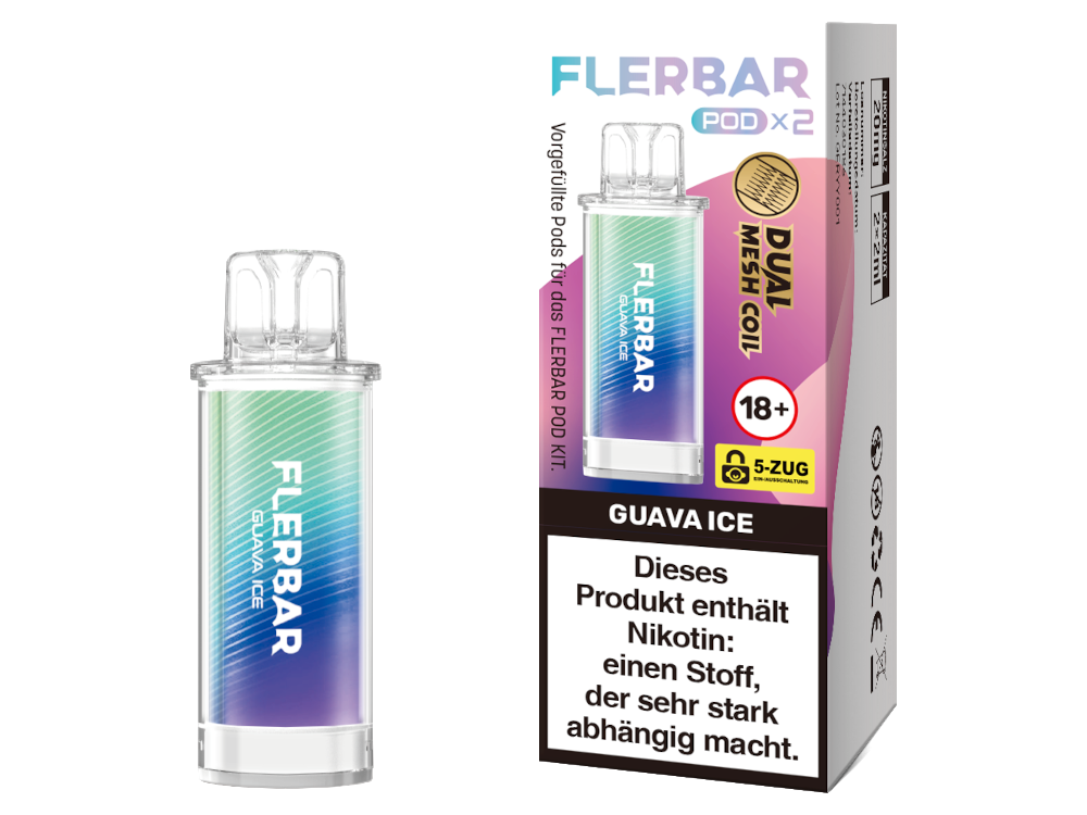 Flerbar - POD - 2ml Prefilled Pods (2 Stück pro Packung)