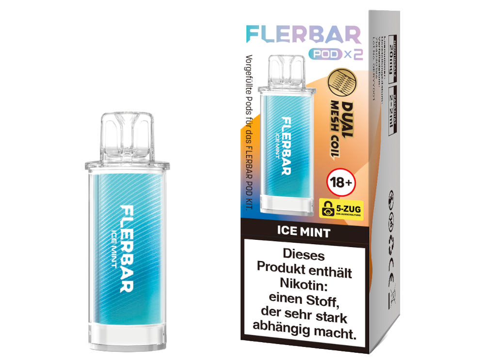 Flerbar - POD - 2ml Prefilled Pods (2 Stück pro Packung)