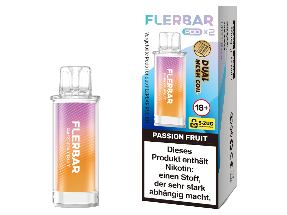 Flerbar - POD - 2ml Prefilled Pods (2 Stück pro Packung)