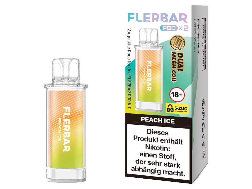 Flerbar - POD - 2ml Prefilled Pods (2 Stück pro Packung)