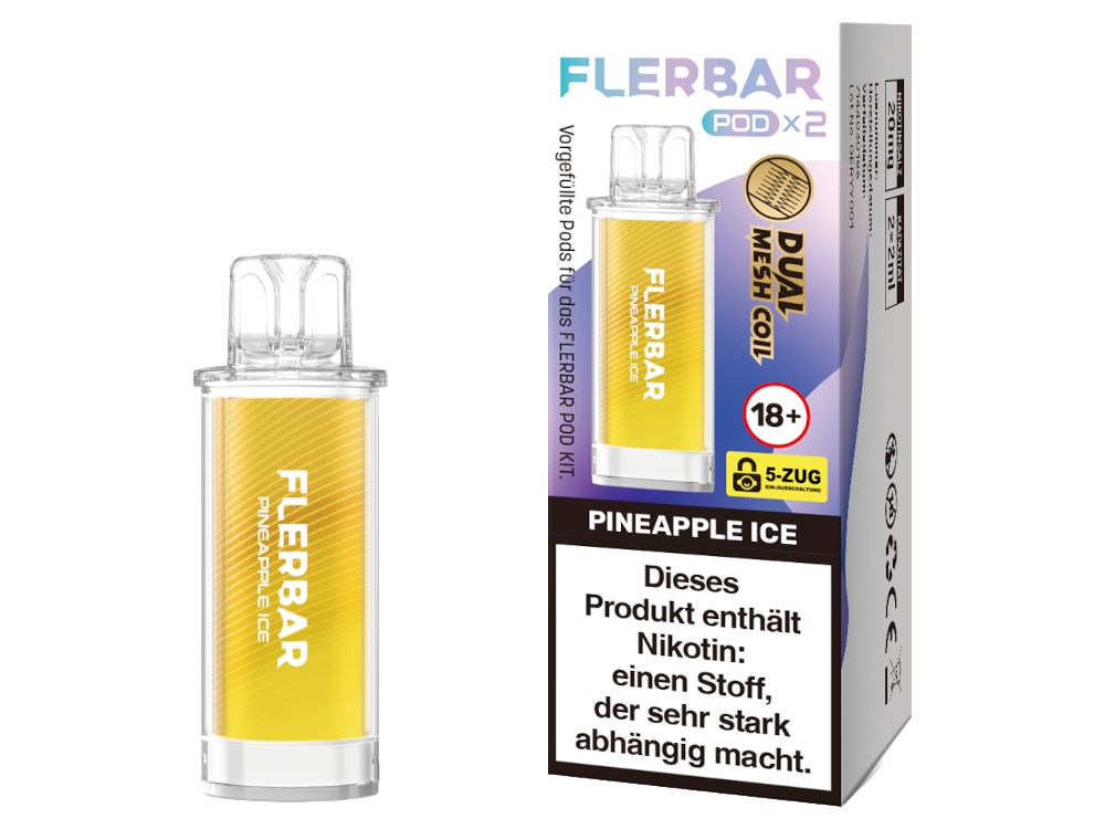 Flerbar - POD - 2ml Prefilled Pods (2 Stück pro Packung)