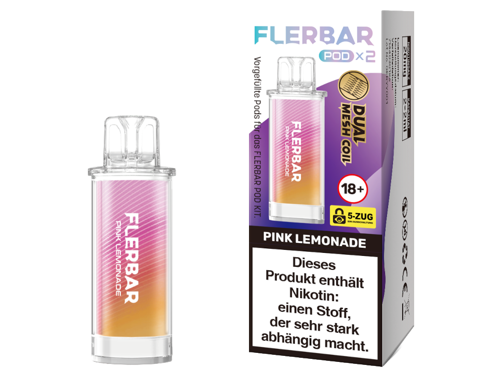 Flerbar - POD - 2ml Prefilled Pods (2 Stück pro Packung)