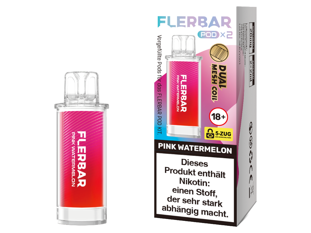 Flerbar - POD - 2ml Prefilled Pods (2 Stück pro Packung)