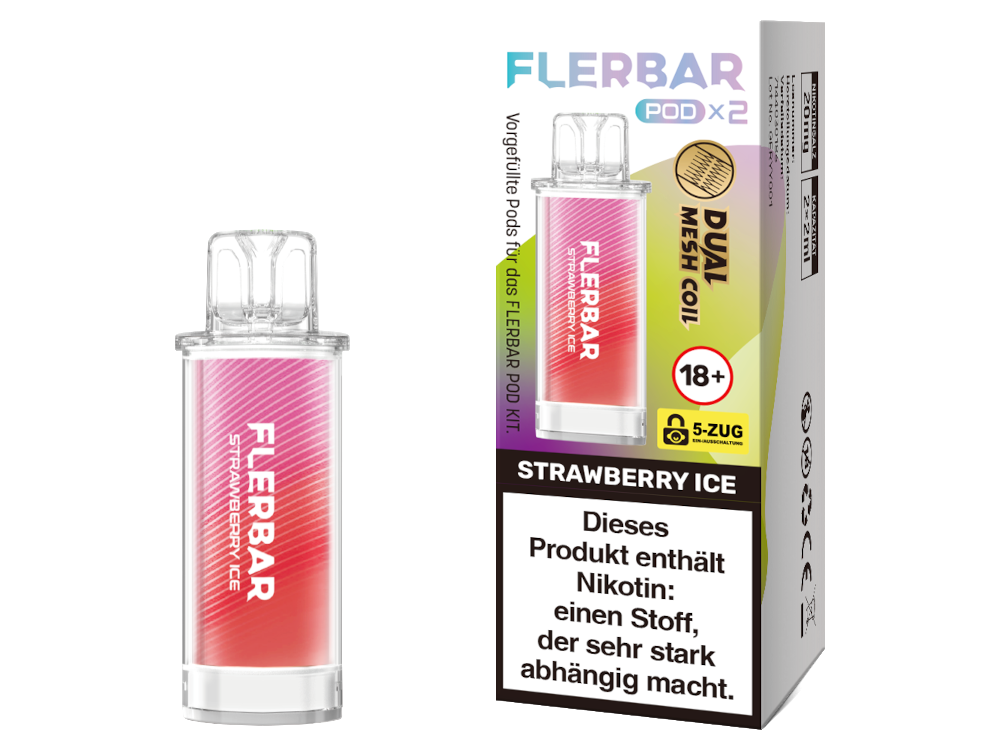 Flerbar - POD - 2ml Prefilled Pods (2 Stück pro Packung)