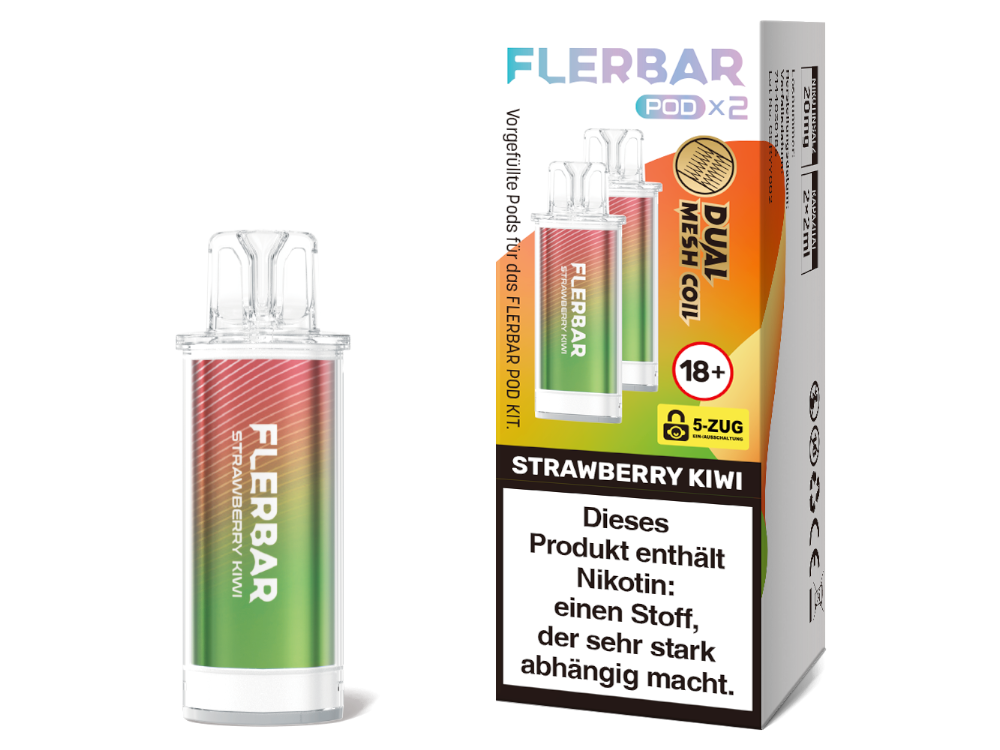 Flerbar - POD - 2ml Prefilled Pods (2 Stück pro Packung)