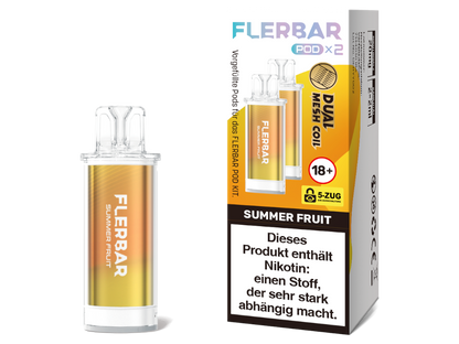 Flerbar - POD - 2ml Prefilled Pods (2 Stück pro Packung)