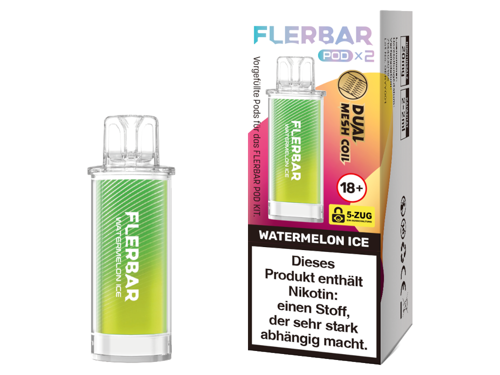 Flerbar - POD - 2ml Prefilled Pods (2 Stück pro Packung)