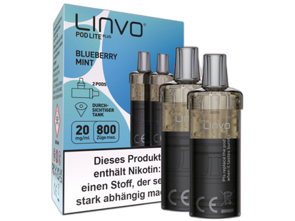 Linvo - Pod Lite Plus - 2ml Prefilled Cartridge (2 pieces)