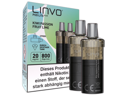 Linvo - Pod Lite Plus - 2ml Prefilled Cartridge (2 pieces)