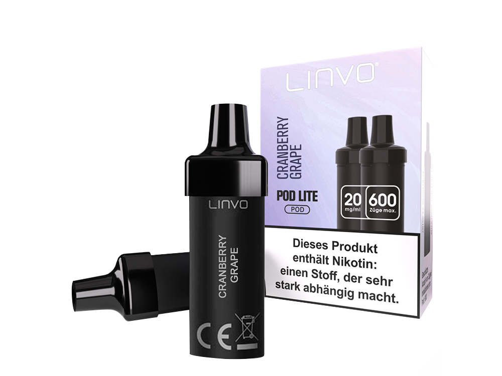 Linvo - Pod Lite - 2ml Prefilled Cartridge (2 Stück pro Packung)