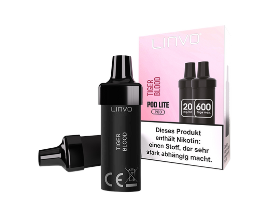 Linvo - Pod Lite - 2ml Prefilled Cartridge (2 Stück pro Packung)