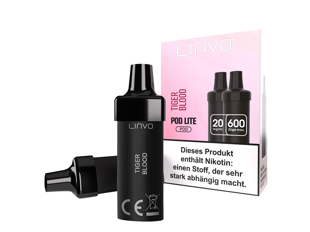 Linvo - Pod Lite - 2ml Prefilled Cartridge (2 Stück pro Packung)