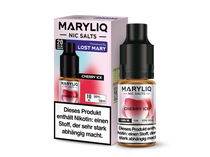 MARYLIQ - Cherry Ice - 10ml Fertigliquid (Nikotinsalz)