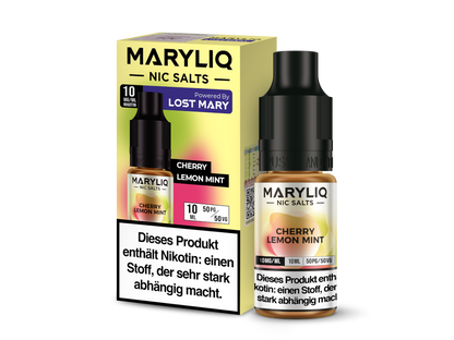 MARYLIQ - Cherry Lemon Mint - 10ml Fertigliquid (Nikotinsalz)