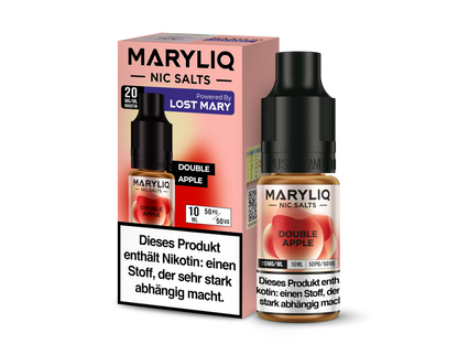 MARYLIQ - Double Apple - 10ml Fertigliquid (Nikotinsalz)