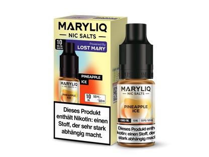 MARYLIQ - Pineapple Ice - 10ml Fertigliquid (Nikotinsalz)