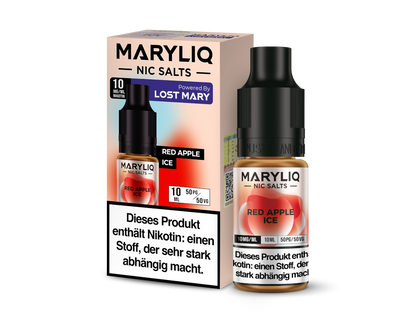 MARYLIQ - Red Apple Ice - 10ml Fertigliquid (Nikotinsalz)