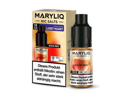 MARYLIQ - Sour Red - 10ml Fertigliquid (Nikotinsalz)