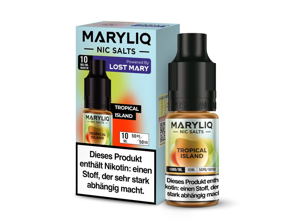 MARYLIQ - Tropical Island - 10ml Fertigliquid (Nikotinsalz)