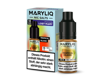 MARYLIQ - Tropical Island - 10ml Fertigliquid (Nikotinsalz)