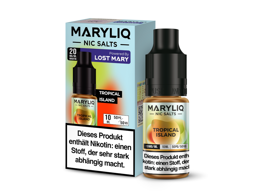 MARYLIQ - Tropical Island - 10ml Fertigliquid (Nikotinsalz)