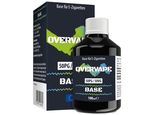 Overvape - Base - 100ml (50PG/50VG oder 30PG/70VG)