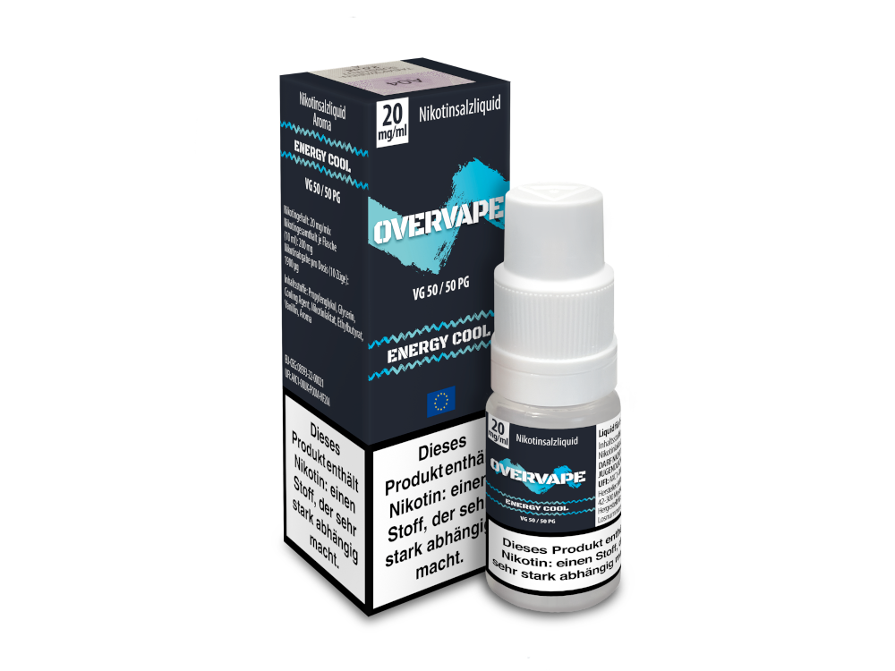 Overvape - Energy Cool - 10ml Fertigliquid (Nikotinsalz)