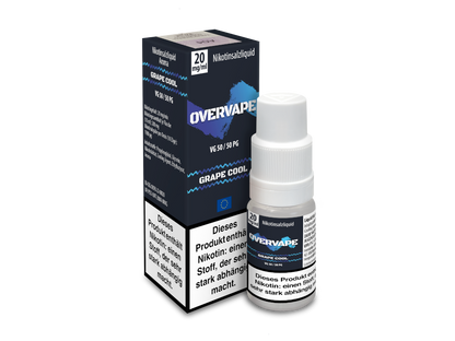 Overvape - Grape Cool - 10ml Fertigliquid (Nikotinsalz)