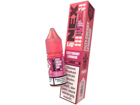 Pod Salt - NexLiq - Fizzy Cherry Lemonade - 10ml Fertigliquid (Nikotinfrei/Nikotinsalz)