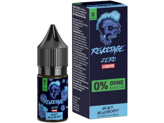 Revoltage - Tobacco Gold - Black Blueberry - 10ml Fertigliquid (Nikotinfrei)