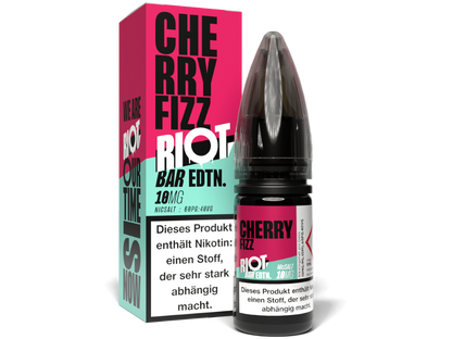 Riot Squad - BAR EDTN. - Cherry Fizz - 10ml Fertigliquid (Nikotinsalz)