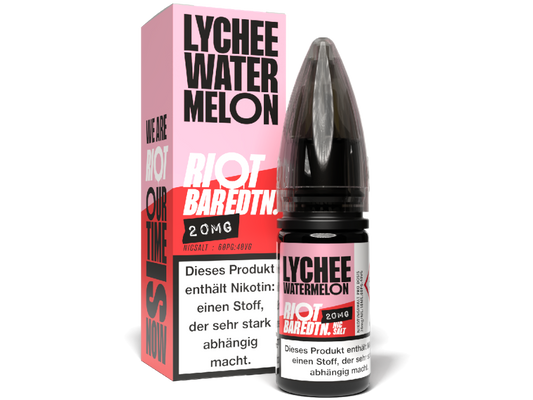 Riot Squad - BAR EDTN. - Lychee Watermelon - 10ml Fertigliquid (Nikotinsalz)