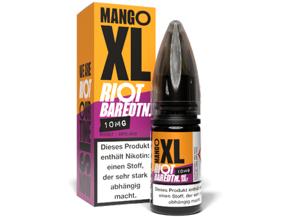 Riot Squad - BAR EDTN. - Mango XL - 10ml Fertigliquid (Nikotinsalz)