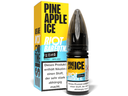 Riot Squad - BAR EDTN. - Pineapple Ice - 10ml ready-to-use liquid (nicotine salt)