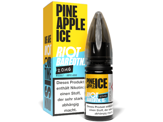 Riot Squad - BAR EDTN. - Pineapple Ice - 10ml Fertigliquid (Nikotinsalz)