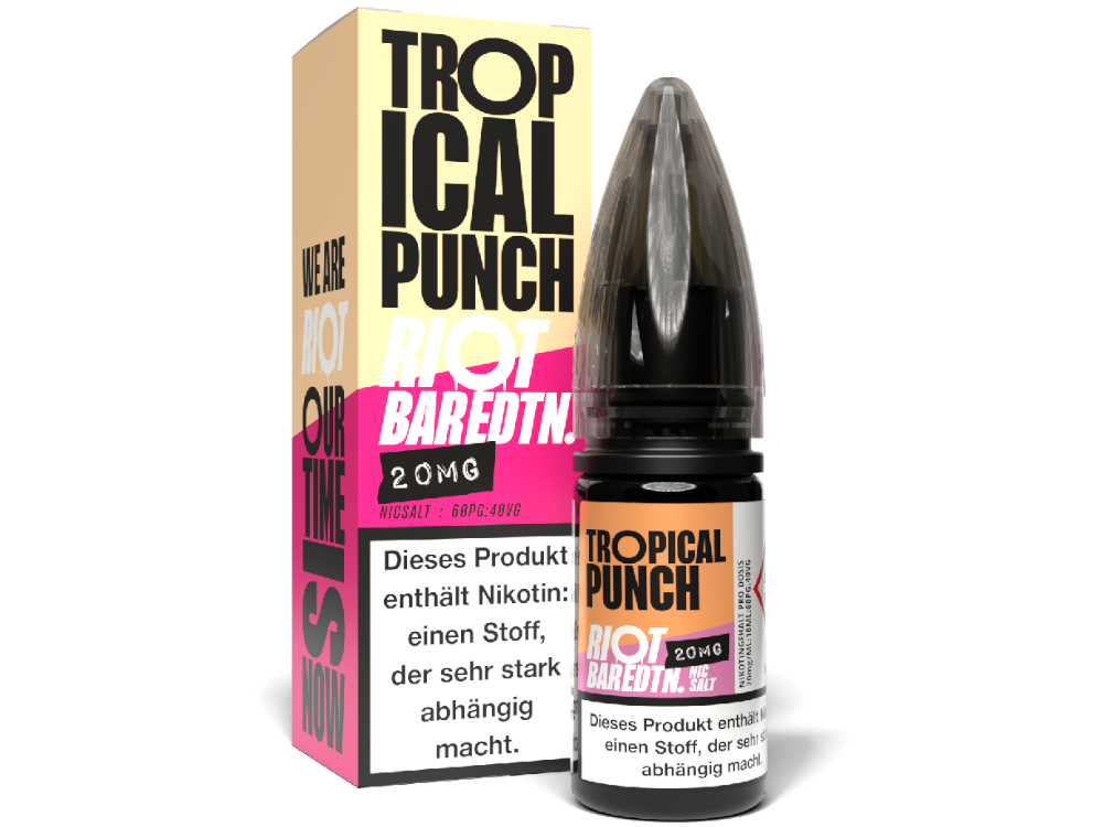 Riot Squad - BAR EDTN. - Tropical Punch - 10ml Fertigliquid (Nikotinsalz)