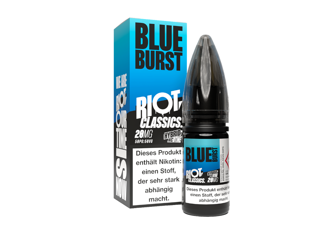 Riot Squad - Classics - Blue Burst - 10ml Fertigliquid (Hybrid Nikotinsalz)