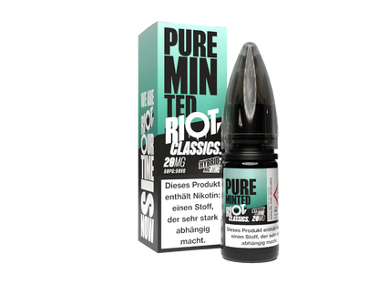 Riot Squad - Classics - Pure Minted - 10ml Fertigliquid (Hybrid Nikotinsalz)