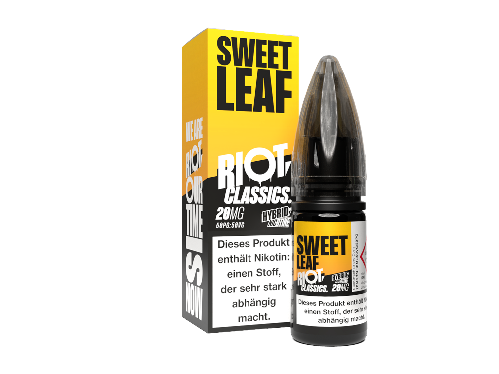 Riot Squad - Classics - Sweet Leaf - 10ml Fertigliquid (Hybrid Nikotinsalz)
