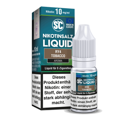SC - RY4 Tobacco - 10ml Fertigliquid (Nikotinsalz)
