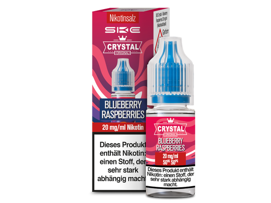 SKE - Crystal - Blueberry Raspberries - 10ml Fertigliquid (Nikotinsalz)