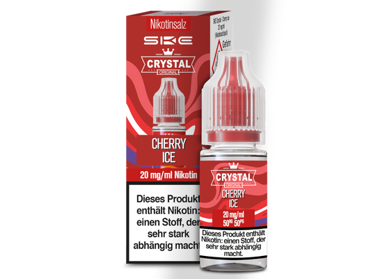 SKE - Crystal - Cherry Ice - 10ml Fertigliquid (Nikotinsalz)