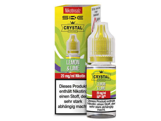 SKE - Crystal - Lemon & Lime - 10ml Fertigliquid (Nikotinsalz)