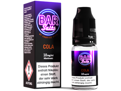 Vampire Vape - Bar Salts Cola - 10ml Fertigliquid (Nikotinsalz)