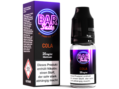 Vampire Vape - Bar Salts Cola - 10ml Fertigliquid (Nikotinsalz)