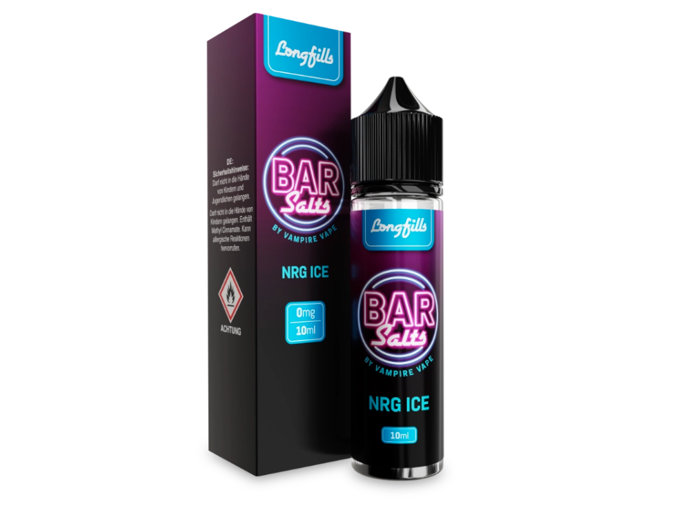 Vampire Vape - Bar Salts - NRG Ice - Longfill Aroma 10ml (60ml Flasche)