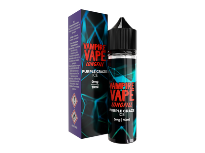 Vampire Vape - Purple Craze Ice - Longfill Aroma 10ml (60ml Flasche)